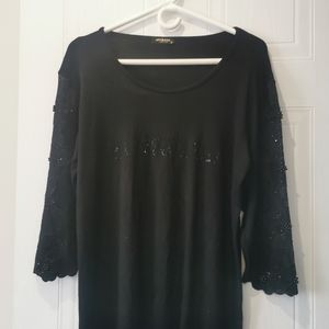 Black My Rose / Balenciaga top size 2